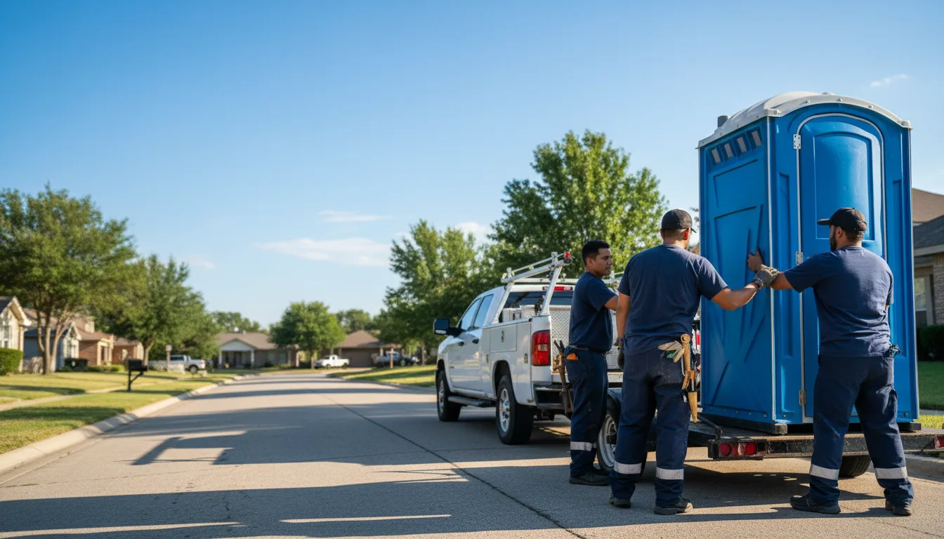 Portable Toilet Rental in Oxford, GA near me